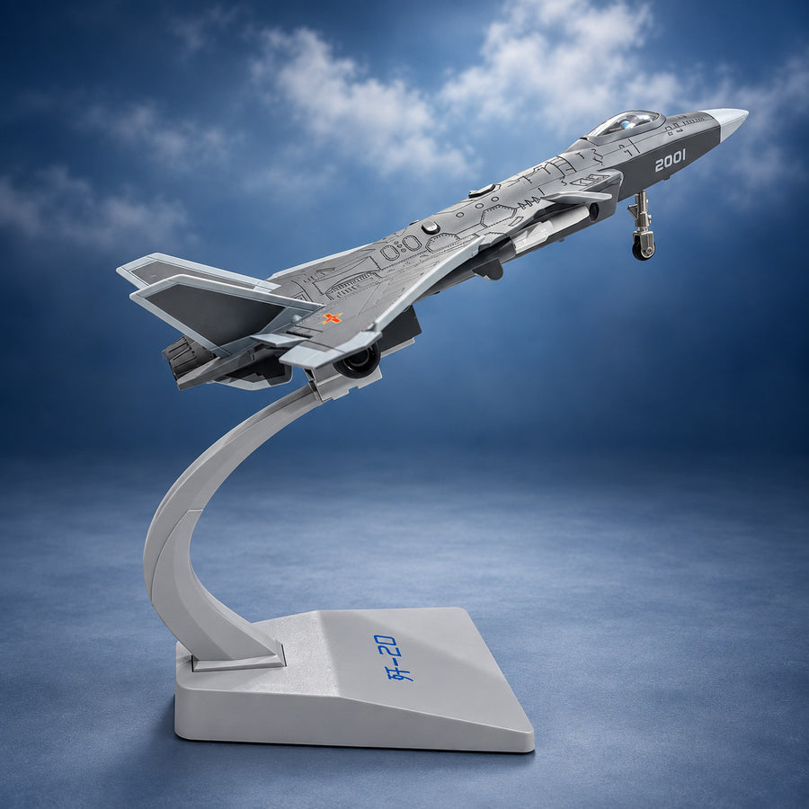 Jet Plane Model with Stand