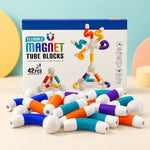 Magnetic Tube Building Set
