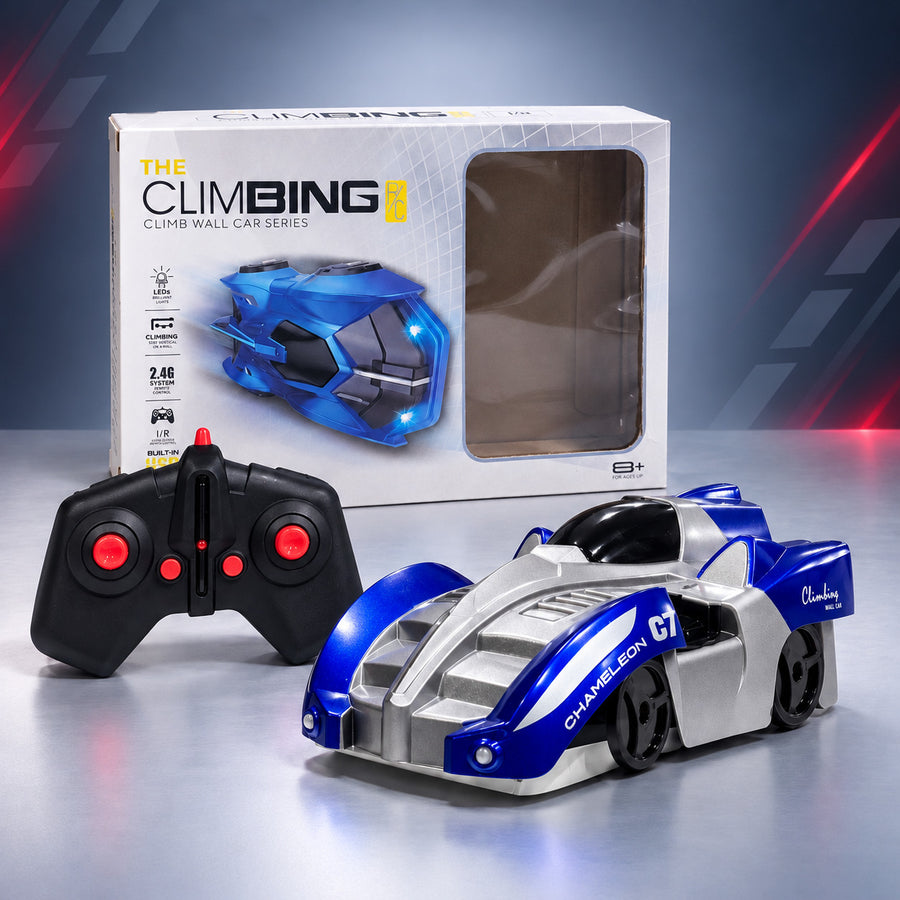 Wall-Climbing Remote-Control Car