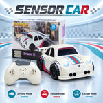 White Multi-Mode Sensor Car